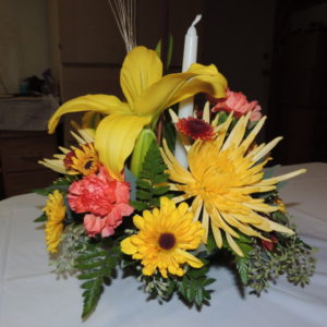 Special Occasion Arrangement With Assorted Yellow Flowers
